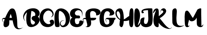 Mellifluous Font UPPERCASE