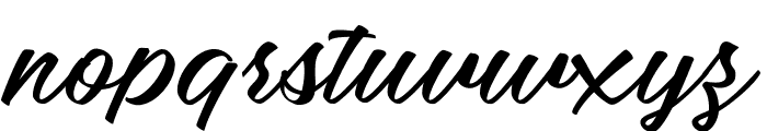 Mellissa Two personal Use Regular Font LOWERCASE