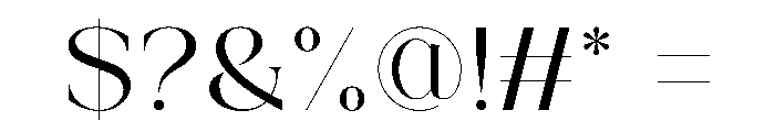 Mellos Font OTHER CHARS