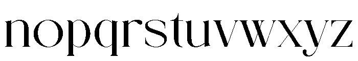 Mellos Font LOWERCASE