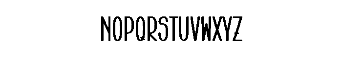 Mellow Night Font UPPERCASE