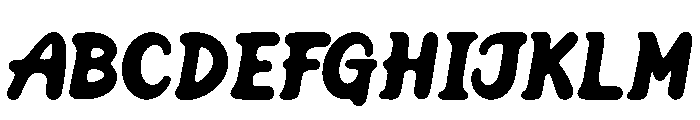 Mellow Script Font UPPERCASE