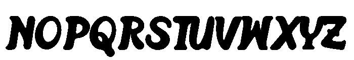 Mellow Script Font UPPERCASE