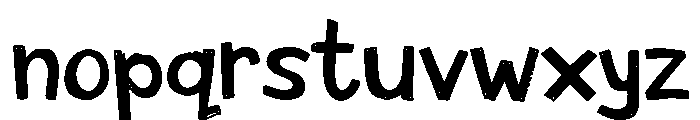 Mellowgram Personal Use Only Rg Font LOWERCASE