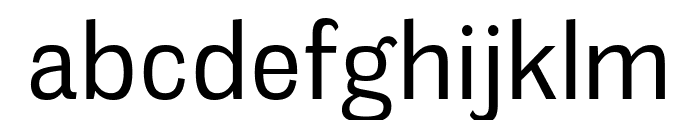 MelocheBk-Regular Font LOWERCASE