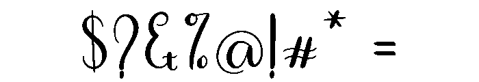 Melodica Font OTHER CHARS