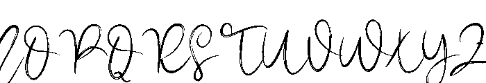 Melody Vintage Font UPPERCASE