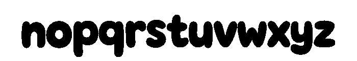 Meloki Demo Bold Font LOWERCASE