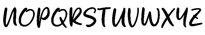 Melon Fruit Font UPPERCASE