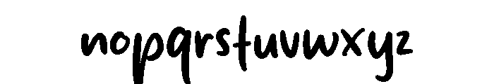 Melon Fruit Font LOWERCASE