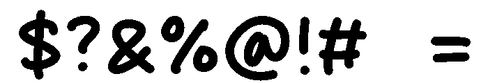 Melon Golden Font OTHER CHARS