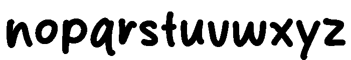 Melon Golden Font LOWERCASE
