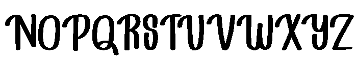 Melon Font UPPERCASE