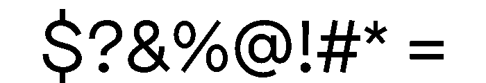 Mels Regular Font OTHER CHARS