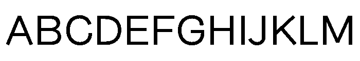 Mels Regular Font UPPERCASE
