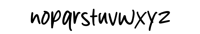 Melthin Font LOWERCASE