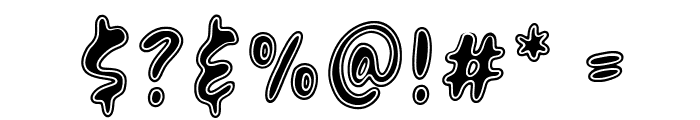 Melting Candle Font OTHER CHARS