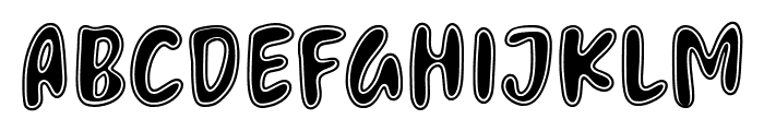 Melting Candle Font UPPERCASE