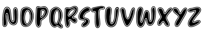 Melting Candle Font UPPERCASE