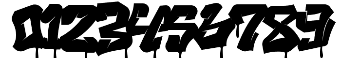 Melttrax Drip Drip Font OTHER CHARS