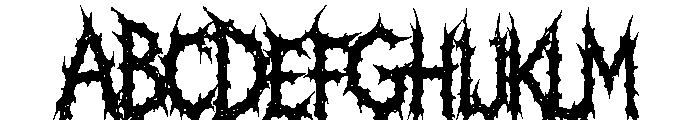 Melvorn Regular Font UPPERCASE