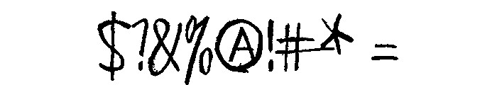 Memento Griseo Ruber Font OTHER CHARS