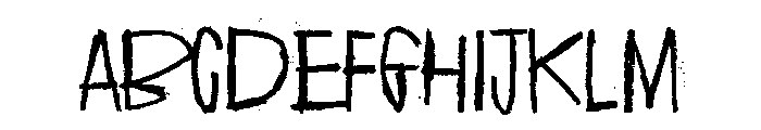 Memento Griseo Ruber Font UPPERCASE
