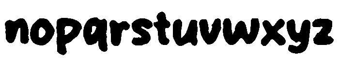 Memo Sket Font LOWERCASE