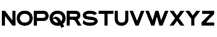 Memoir Slang Font UPPERCASE