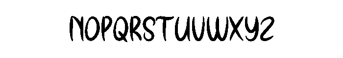 Memory Picture Font LOWERCASE