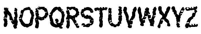 Mendam Font UPPERCASE