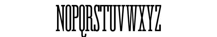 Menil Etroit Font UPPERCASE