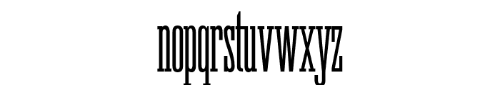 Menil Etroit Font LOWERCASE