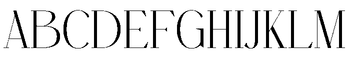 Menorca Font UPPERCASE