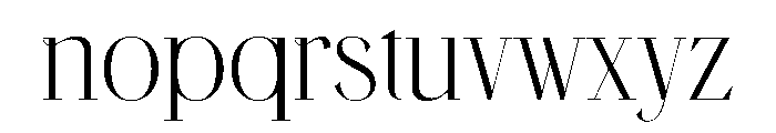 Menorca Font LOWERCASE