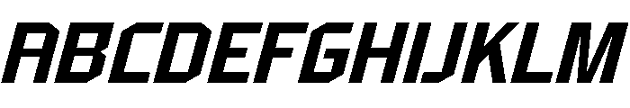 Menscity Font UPPERCASE