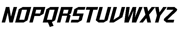 Menscity Font UPPERCASE