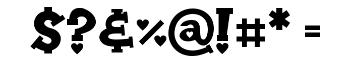 Meow in Love Demo Font OTHER CHARS