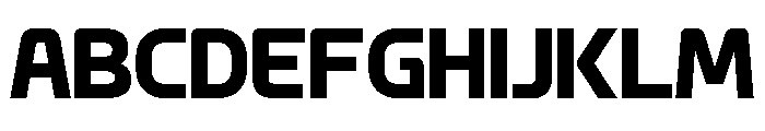 Mepro Exoren Trial Regular Font UPPERCASE