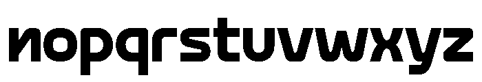 Mepro Exoren Trial Regular Font LOWERCASE