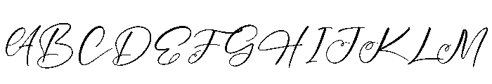 Merachel Angelika Font UPPERCASE