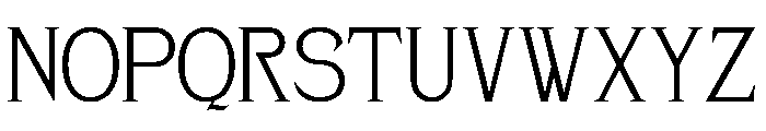 Merasica Klaus Font UPPERCASE