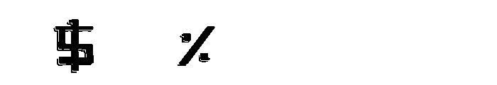 Mercadosombra Font OTHER CHARS