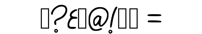 Mercles Regular Font OTHER CHARS