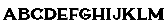 Merengue Regular Font UPPERCASE