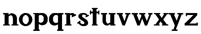 Merengue Regular Font LOWERCASE