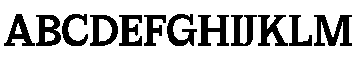 Meridi Rolitud Font UPPERCASE