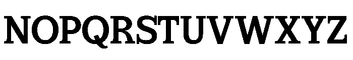 Meridi Rolitud Font UPPERCASE