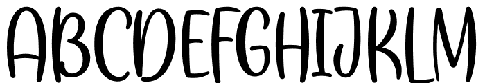 Meringue Demo Font UPPERCASE