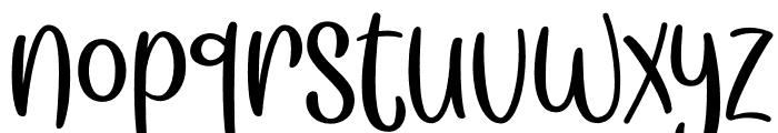Meringue Demo Font LOWERCASE